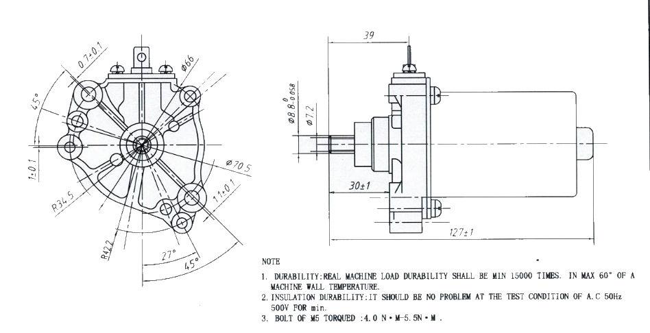 Anlasser für 4-Takt Motor 49cc - 125ccm N1